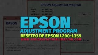 Reseteo de Epson serie L recupera tu impresora [upl. by Eahsal]