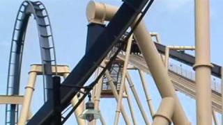 Riding Montu  Busch Gardens Tampa Back Row OffRide [upl. by Atahs]