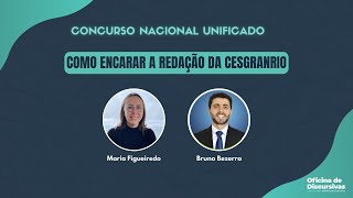 Concurso Nacional Unificado Como se preparar para a Redação da Cesganrio [upl. by Ballinger]