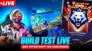 Guild Test live games youtube freefire garenafreefire ffshorts ytlivestream [upl. by Gavin]