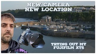 New camera new location trying out my new Fujifilm XT5 in Saundersfoot [upl. by Nevad741]