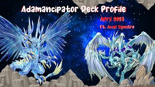 Adamancipator Deck Profile FT Accel Synchro Stardust Dragon [upl. by Claudian]