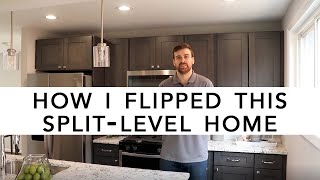 Split Level Home Renovation Tour [upl. by Caundra]