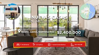 Residencial Vitalá  Casas en venta en Cancún Quintana Roo [upl. by Denie]