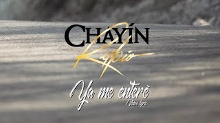 Ya me enteré  Chayin Rubio  El Ahijado Consentido Video Lyric [upl. by Sherborn]