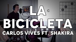 La Bicicleta Carlos Vives ft Shakira Tutorial Cover  Guitarra Mauro Martinez [upl. by Enimisaj555]