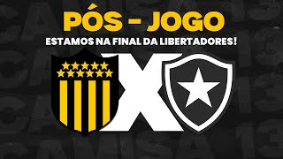 PÓS JOGO BOTAFOGO 6 X 3 PEÑAROL  Camisa 13 [upl. by Florrie]