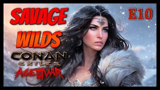 🐯Conan Exiles  Savage Wilds  Episode  Wild Witch Queen [upl. by Mclyman869]