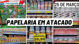 ARMARINHOS FERNANDO  PAPELARIA FOFA  VOLTA AS AULAS 2023 MATERIAIS ESCOLARES FOFOS 25demarço [upl. by Sacksen]