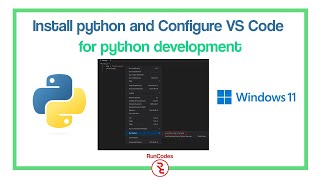 How to configure VSCode for Python in 2024 [upl. by Yelhak781]