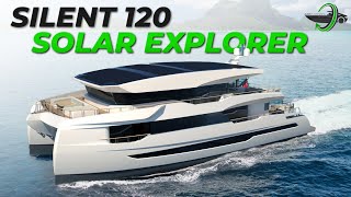 The Electric Silent 120 Yacht Explorer  A New Breed Of Sustainable Luxury Yacht [upl. by Puklich727]