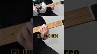 EL ULTIMO BESO Guitarra Intro Los Apson 22  Tablatura tocaycanta aprenderatocarguitarra shorts [upl. by Eisen]