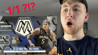 NEW 2 CASE HITS AND 11 🔥 2022 Mosaic Basketball Hobby Box Review [upl. by Nwahsal]