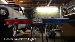 Whelen Edge 9000 Lightbar Custom [upl. by Couhp]