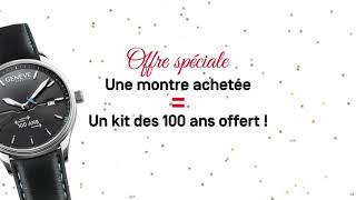 Calendrier de lAvent 19 Une montre  Un kit 100 ans offert [upl. by Kcirdled]