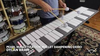 Pearl MalletSTATION EM1 Mallet Dampening Demo [upl. by Esej692]