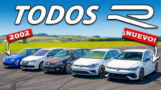 VW Golf R Generaciones ARRANCONES [upl. by Moon189]