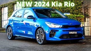 NEW 2024 Kia Rio  2024 Kia Rio Release date Interior amp Exterior [upl. by Ulrica]