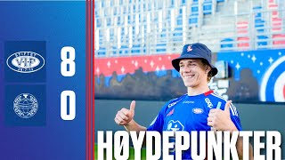 Høydepunkter Vålerenga 80 Sandnes Ulf [upl. by Evelin]