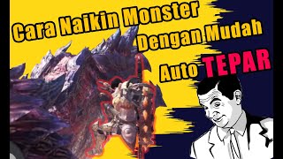 MHW Cara Mengendarai amp Nabrakin Monster ke Tembok Lengkap [upl. by Alehs]