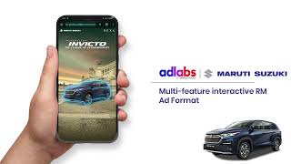 Multifeature interactive Rich Media Ad  Vserv AdLabs [upl. by Nwotna713]