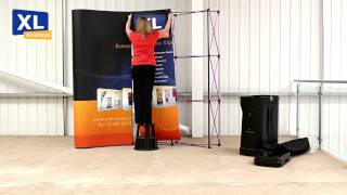 Pop up Display Stands  How to set up your 3x3 Pop up stand with counter and lights by XL Displays [upl. by Patrice]