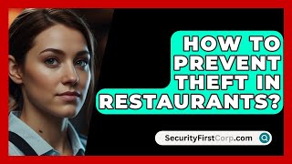 How To Prevent Theft In Restaurants  SecurityFirstCorpcom [upl. by Haimorej]