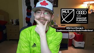 RSR6 2024 MLS Cup Playoffs Wildcard Recap amp Conference Quarterfinals Predictions [upl. by Elraet326]