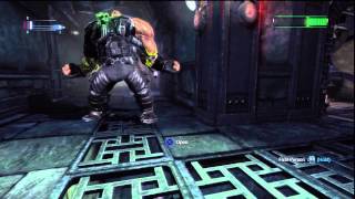 80 Batman Arkham Origins Hard Walkthrough HD PS3 TN1 Bane Final Boss Battle [upl. by Shulman]