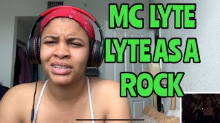 MC LYTE “ LYTE AS A ROCK “ REACTION [upl. by Rubinstein598]