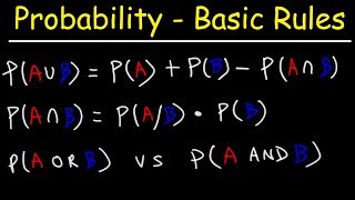 Multiplication amp Addition Rule  Probability  Mutually Exclusive amp Independent Events [upl. by Janicki111]