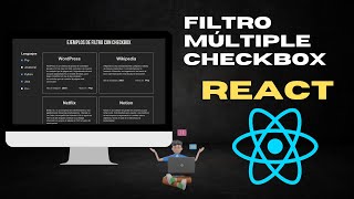 Cómo filtrar múltiples checkboxs utilizando REACT  Práctica [upl. by Orin]