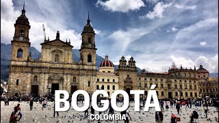 Bogotá City Street Tour Beautiful Capital City of Colombia [upl. by Eadrahc]