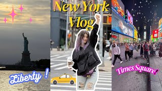 New York Vlog 48saatte şehir turu nerede yenir nasıl gezilir Amerika Vlog WorkampTravel 2024🗽🌉🇺🇸 [upl. by Ocsecnarf]