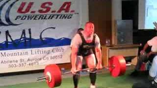 Vasil Gushterov beats Colorados deadlift Record [upl. by Eniffit]