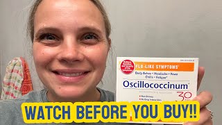 Boiron Oscillococcinum For Relief From FluLike Symptoms Review [upl. by Levania]