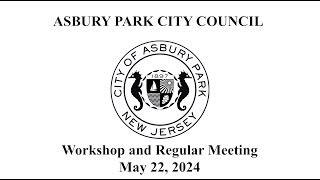 Asbury Park City Council Meeting  May 22 2024 [upl. by Ingmar576]