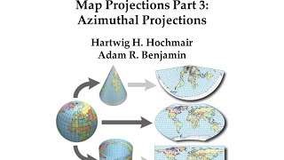 Map Projections Part 3 Azimuthal Projections [upl. by Nnairol]