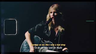 Vietsub DEATH BY A THOUSAND CUTS Taylor Swift Live Acoustic [upl. by Starlin877]