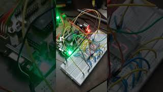 Clock using cascaded 7 segment displays [upl. by Liuqa]