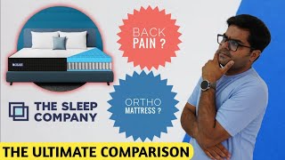 The Sleep Company Ortho Mattress Comparison ⚡⚡ Which Mattress to Consider [upl. by Cohl]