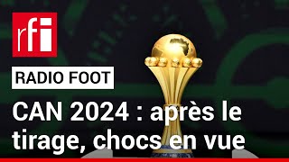 RADIO FOOT  Tirage de la CAN 2024   Le Café des sports du 13102023 • RFI [upl. by Loveridge554]