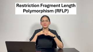 Restriction Fragment Length Polymorphism RFLP  CSIR NET Life Science  Molecular Markers [upl. by Kling]