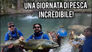 La PESCATA più ASSURDA di tutta la MIA VITA apertura pesca alla TROTA [upl. by Nnylrebma181]