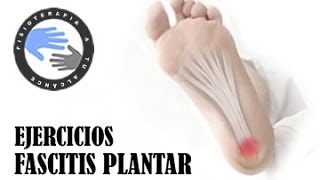 Fascitis plantar ejercicios para aliviar el dolor [upl. by Bergmans]