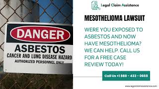 Mesothelioma Lawsuit Help [upl. by Ahsekam]