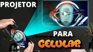 aplicativo que transforma celular em retro projetor mas na verdade não é verdade é mentira [upl. by Enirtak]