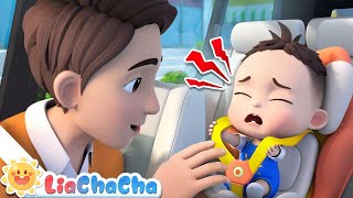 Car Seat Song  Child Safety Seat Song  EP11  LiaChaCha Nursery Rhymes amp Baby Songs [upl. by Oedama]