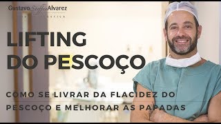 Lifting de pescoço para correção da flacidez [upl. by Eisler]