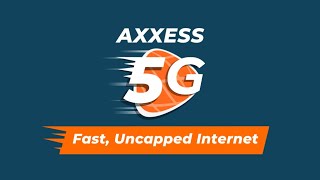 Axxess 5G  Fast Uncapped Internet [upl. by Aicemat]